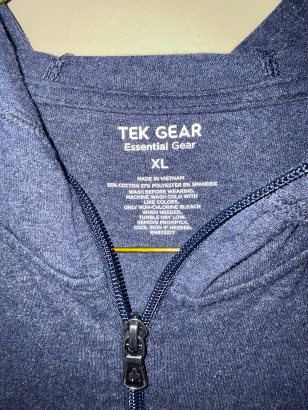 tek gear Women's Hooded Zip Jackets in Black and Navy - Picture 10 of 16